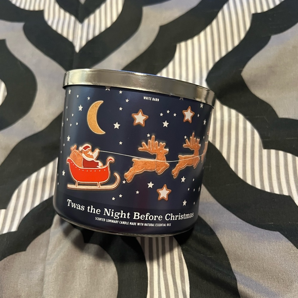Bath and body works ‘‘twas the night before Christmas candle